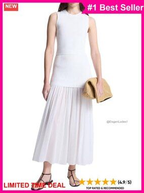 Fitted Midi Skirt with Chiffon Pleating - Wear to Work Pull On